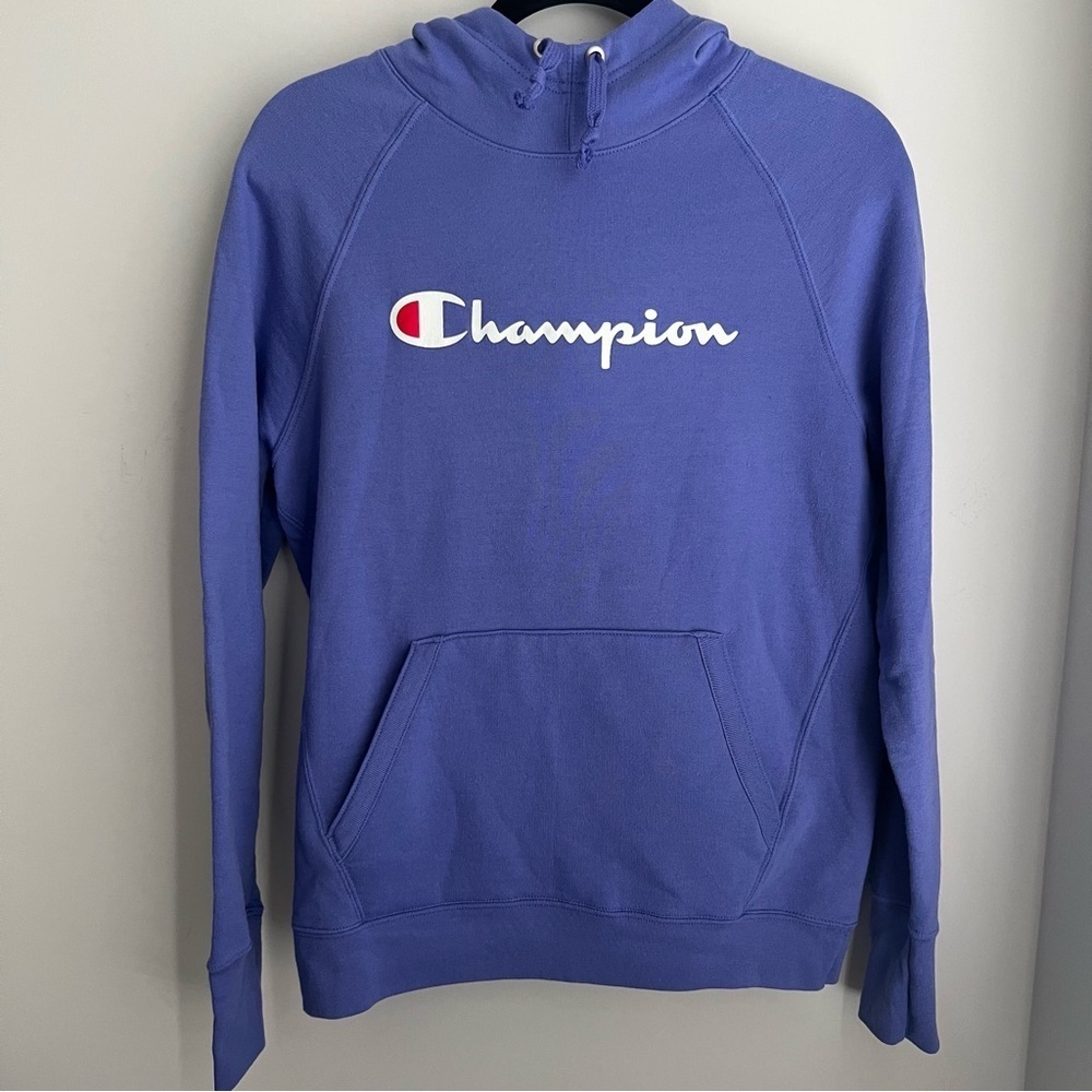 Champion Purple Hoodie - MEDIUM - Picture 2 of 12